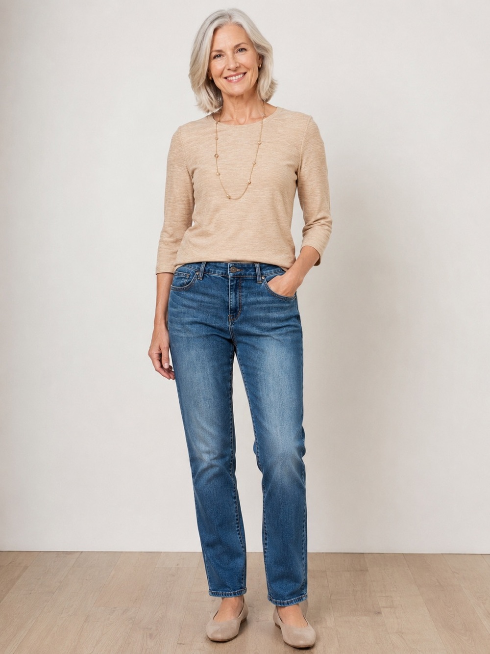 Chicos Platnium jegging jeans size 8 Chicos 1